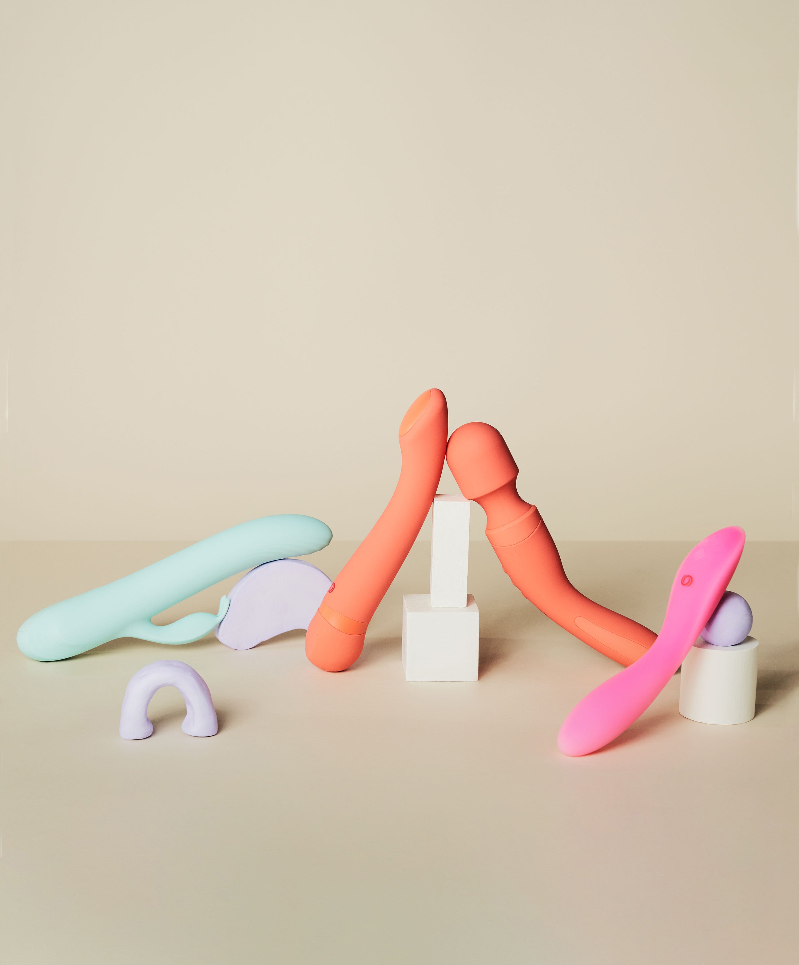 Control Be Playful - Vibrador para trás e para a frente com estimulador clitoriano