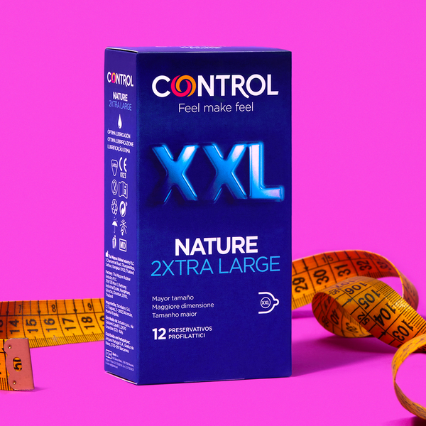 Control Preservativos Nature 2Xtra Large 12