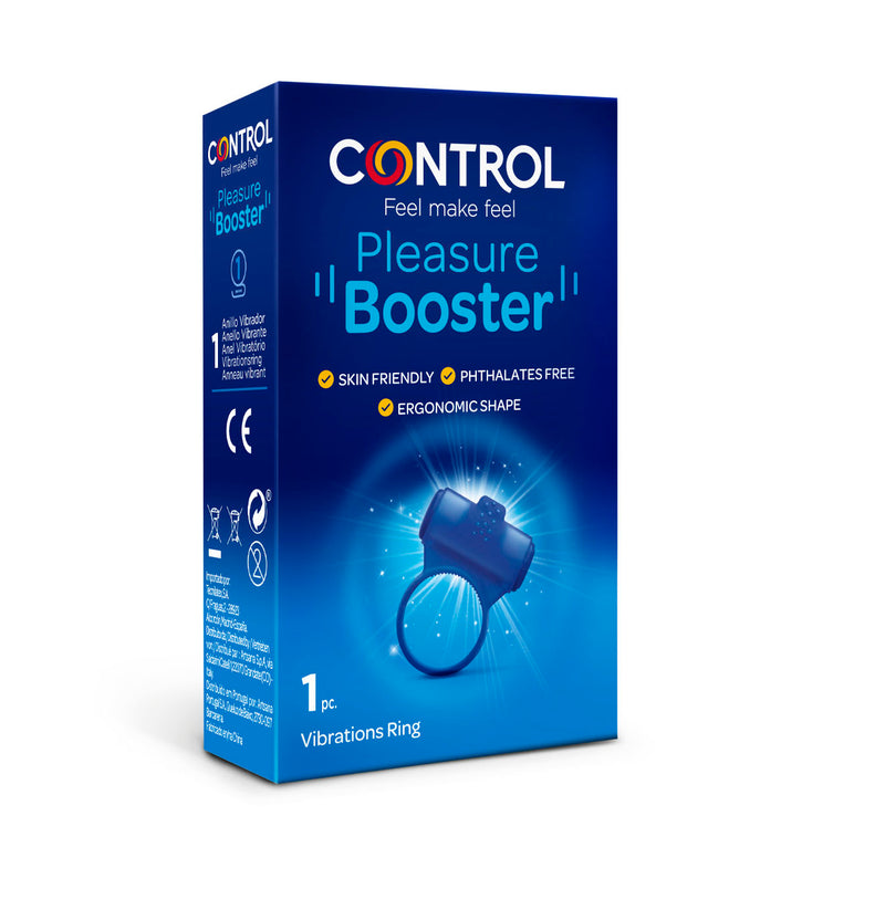 Control Pleasure Booster - Anel Vibratório