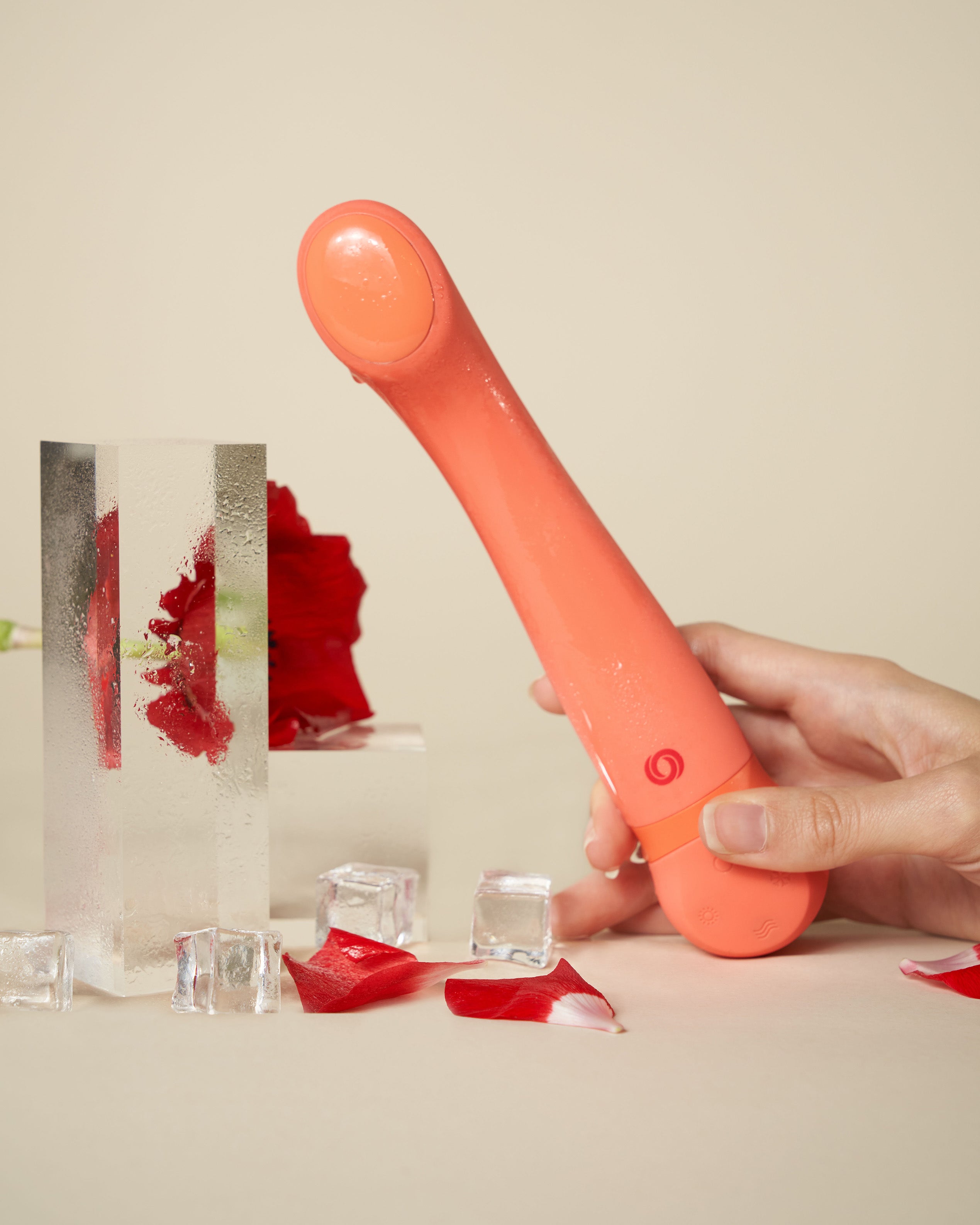 Control Be Icy & Hot - Vibrador 3 em 1, que Vibra, Aquece e Arrefece