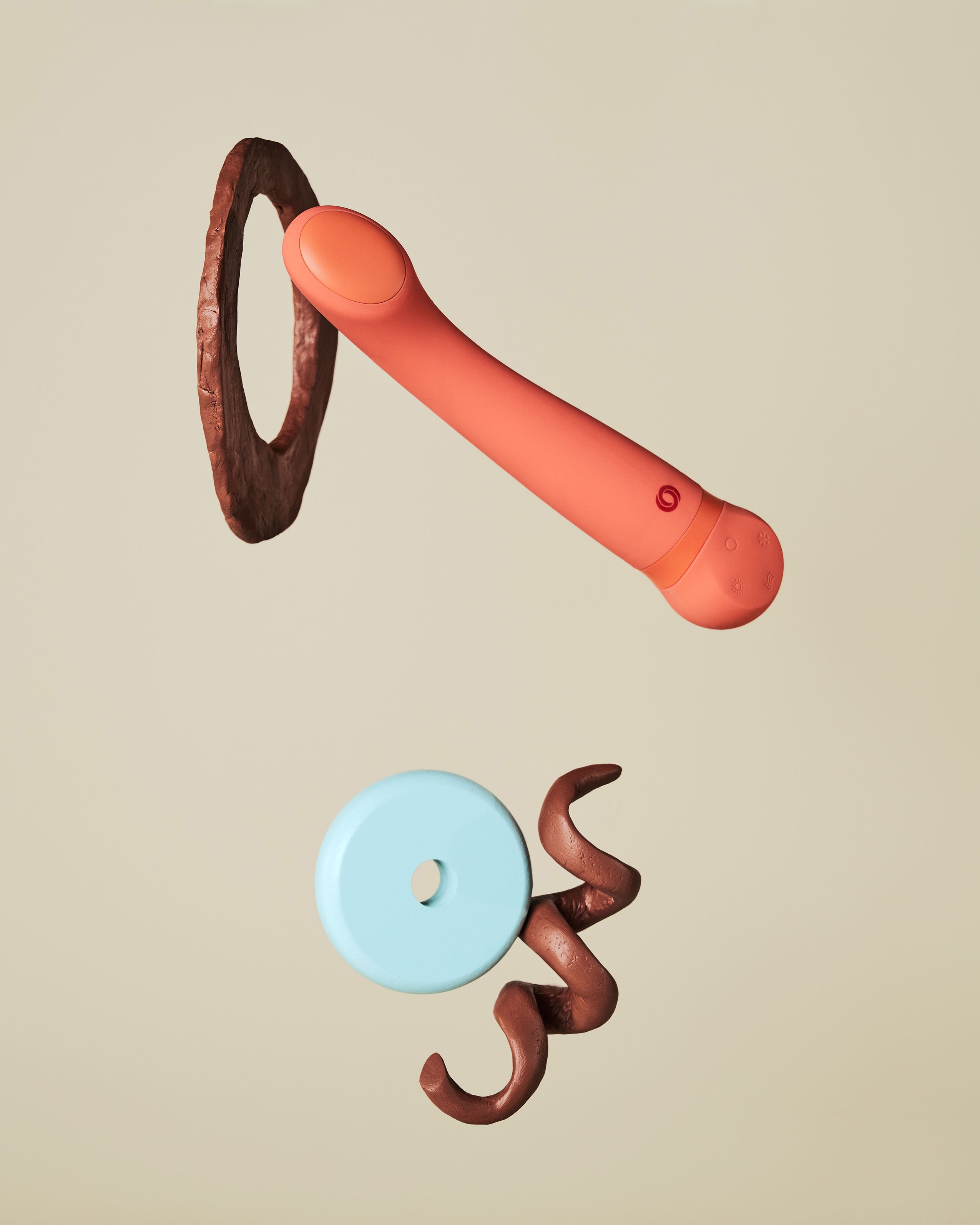 Control Be Icy & Hot - Vibrador 3 em 1, que Vibra, Aquece e Arrefece