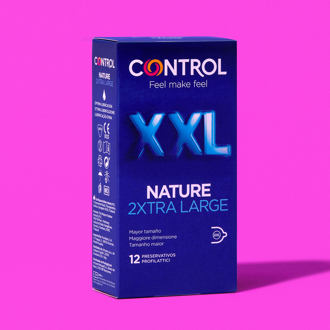 Control Preservativos Nature 2Xtra Large 12