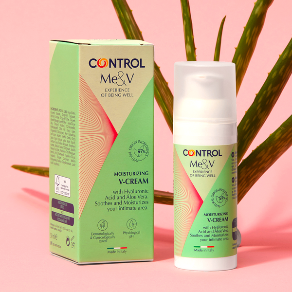 Control V-Cream Creme Hidratante Intimo