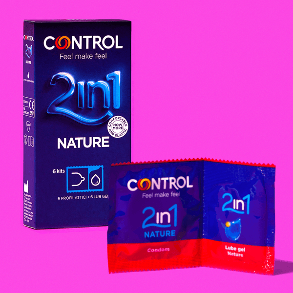 Control Preservativos - 2 in 1 Nature